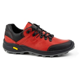 Olivier Men's trekking shoes 515 red