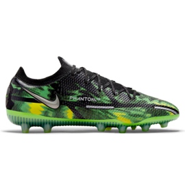 Nike Phantom GT2 Elite Sw AG-Pro M DM0729-003 football shoe multicolored green Nike Phantom GT2 Elite Sw AG-Pro M DM0729-003 football shoe multicolored green