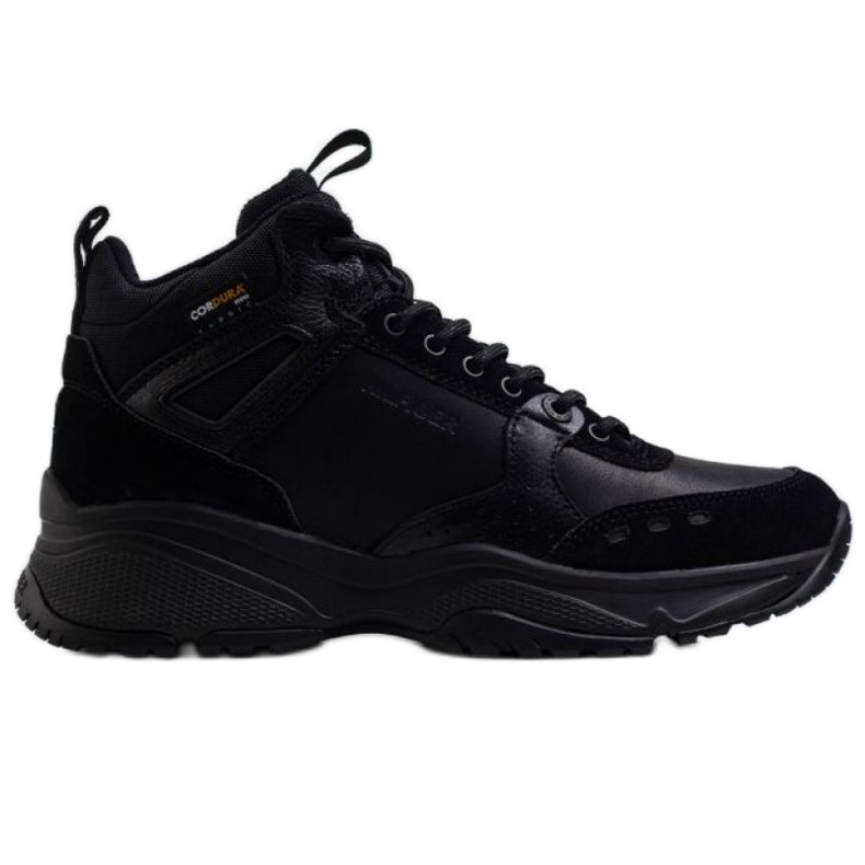 Shoes Tommy Hilfiger High Sneaker Boot Leather M FM0FM03273 Bds black