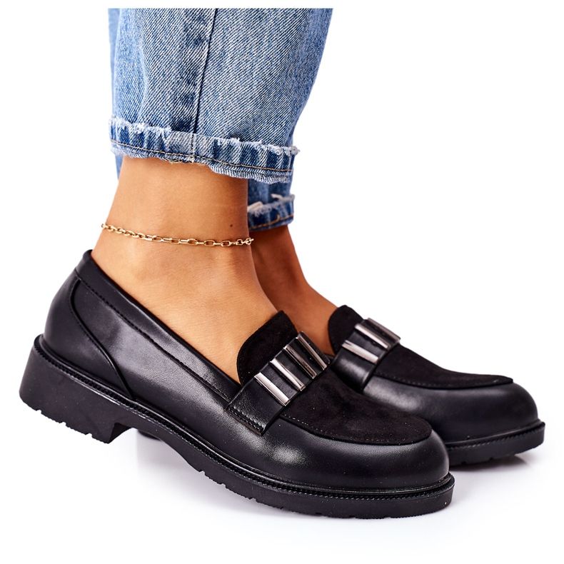S.Barski Women's black shoes from Montius