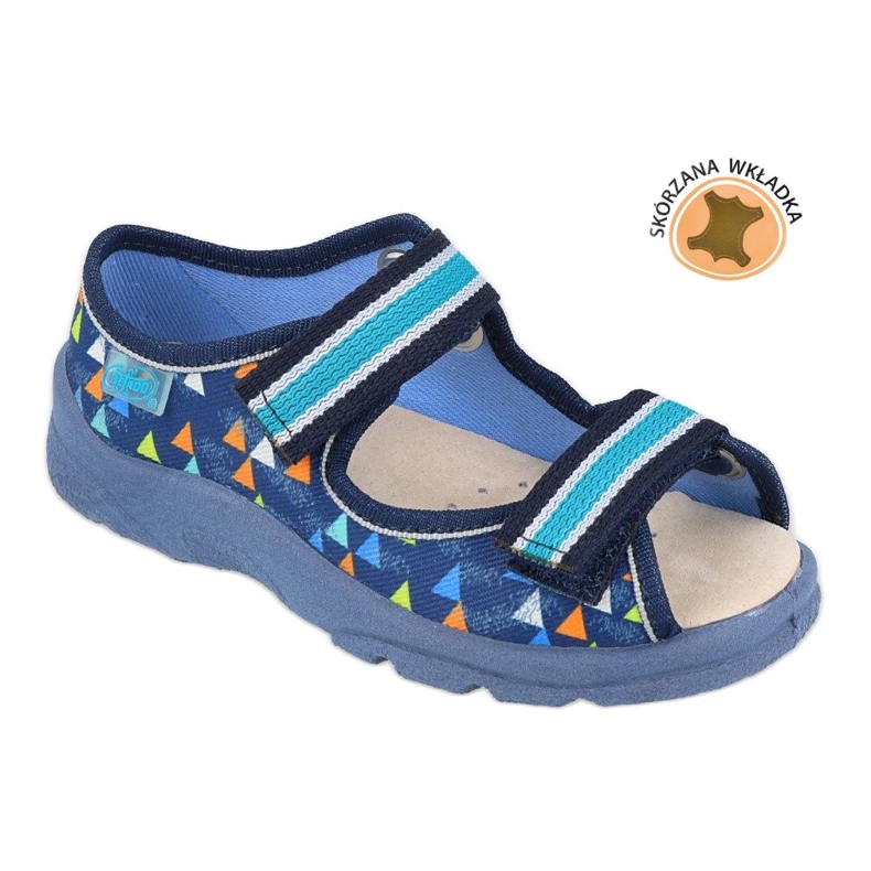 Befado children's shoes 869Y164 navy blue