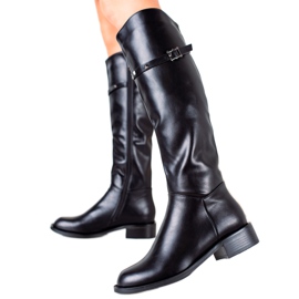 Goodin Elegant Boots With Eco Leather black