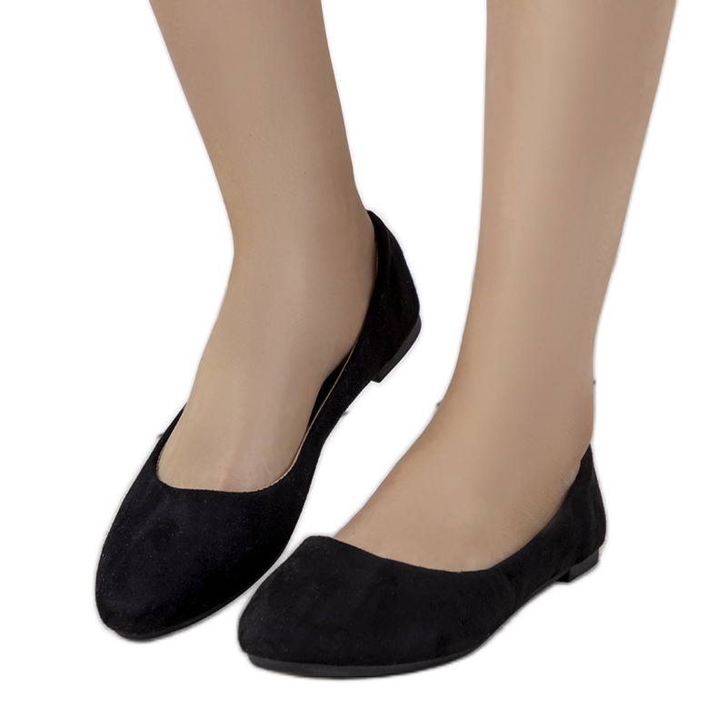Julie black shiny ballerinas for women Julie black shiny ballerinas for women