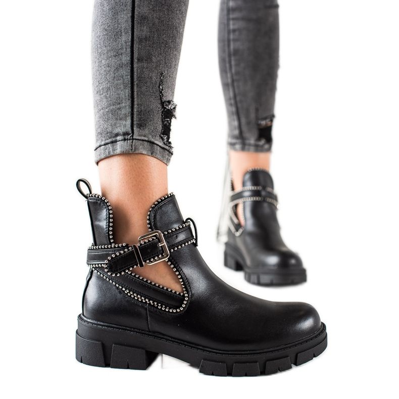 Bestelle Slip-on fashion workers black