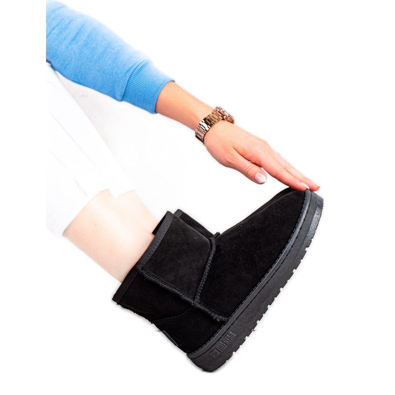 Women's snow boots Big Star II274440 black