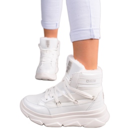 Women's snow boots Big Star II274463 white Women's snow boots Big Star II274463 white