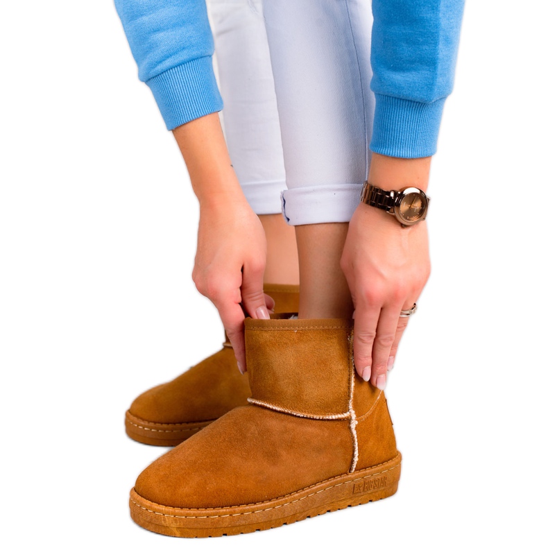Women's snow boots Big Star II274441 brown
