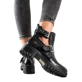 Bestelle Workers With Buckle Ornament black Bestelle Workers With Buckle Ornament black