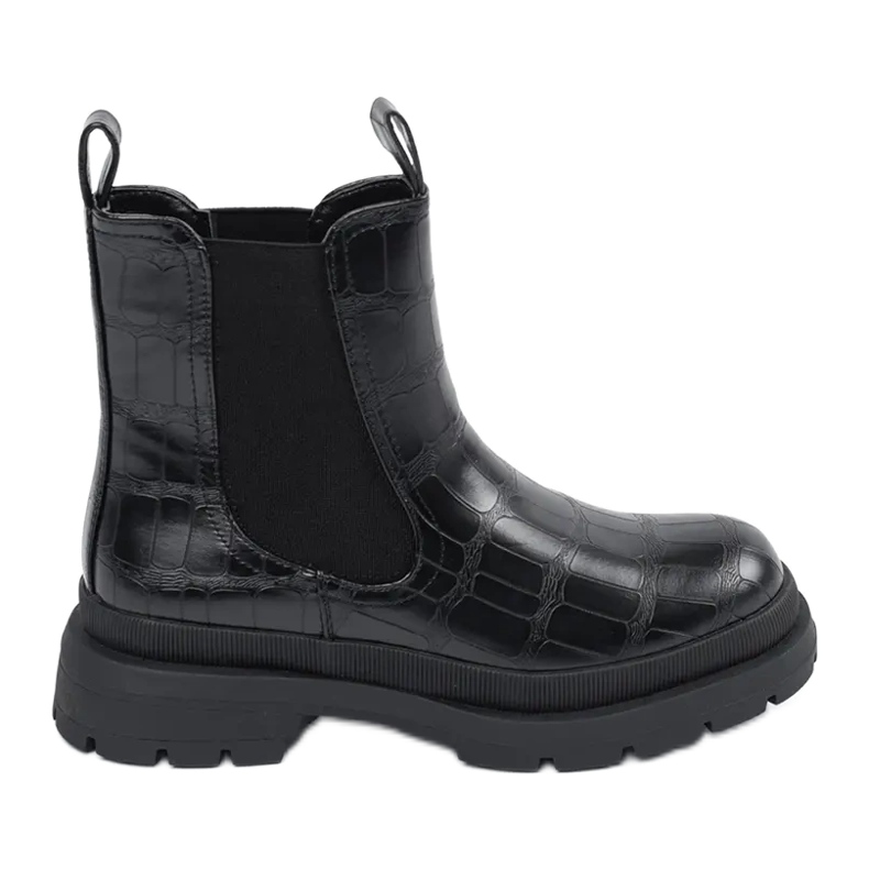 Black Chelsea Boots With Eco Leather