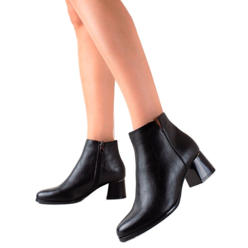 W. Potocki Potocki low boots black