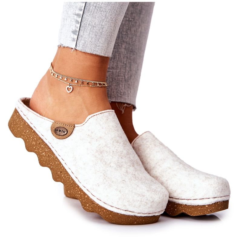 Slippers Prophylactic Inblu Beige DK20FE01W Slippers Prophylactic Inblu Beige DK20FE01W