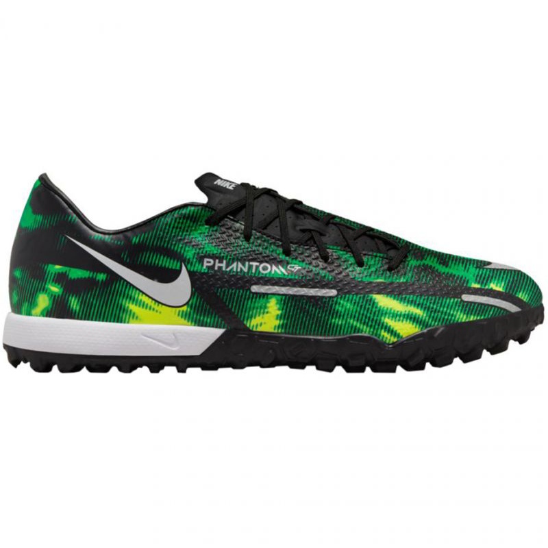 Nike Phantom GT2 Academy Tf Sw M DM0725 003 football shoes multicolored green