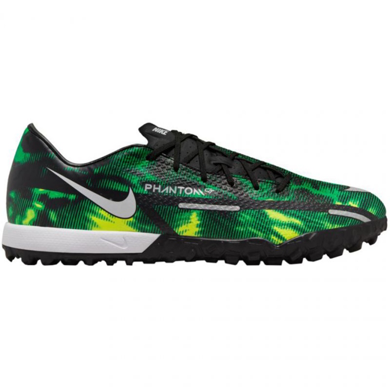 Nike Phantom GT2 Academy Tf Sw M DM0725 003 football shoes multicolored green