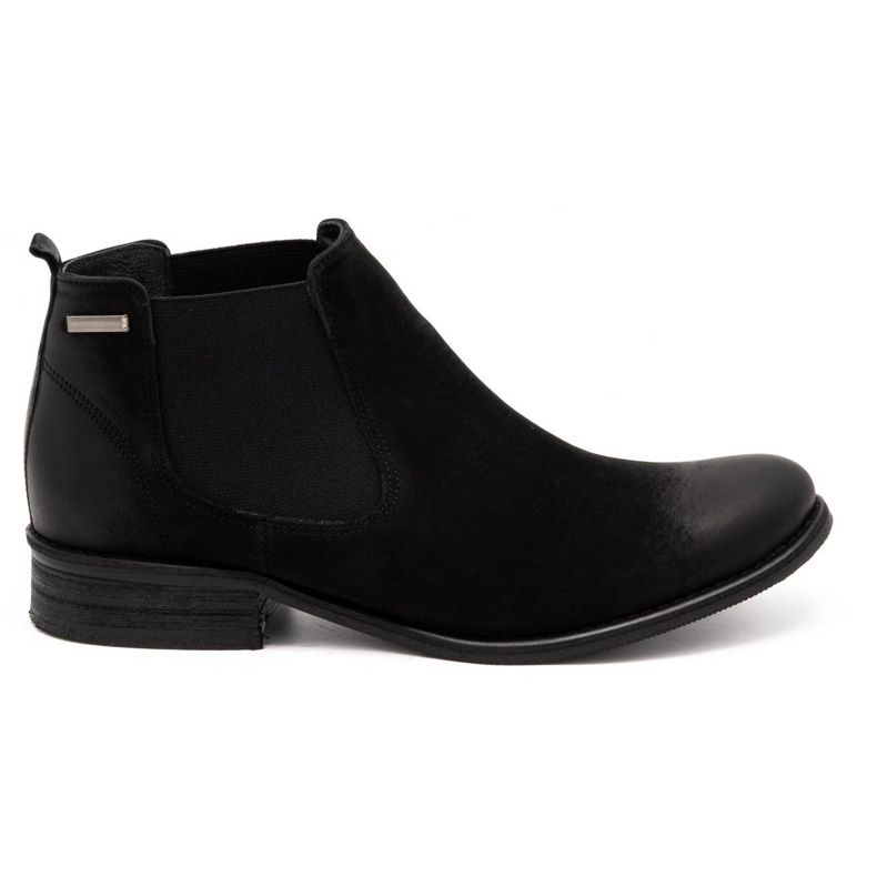 Exquisite Leather boots Jodhpur boots 835EX black