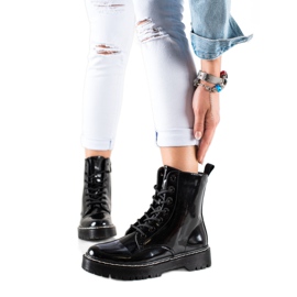 Vinceza Stylish, warm Trappers black
