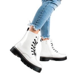 Vinceza Stylish, warm Trappers white Vinceza Stylish, warm Trappers white