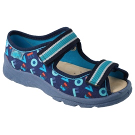 Befado children's shoes 869X165 navy blue blue Befado children's shoes 869X165 navy blue blue