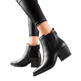 Melisa Boots On A Wide Post black