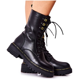 POTOCKI Black Rockdale High Leather Workers