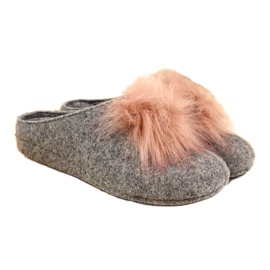 Panto Fino slippers W INT1626B gray grey