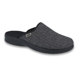 Befado men's shoes pu 548M024 black grey Befado men's shoes pu 548M024 black grey
