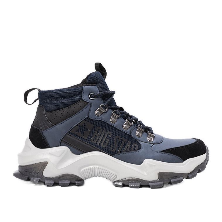 Maclovio men's navy blue Big Star sneakers Maclovio men's navy blue Big Star sneakers