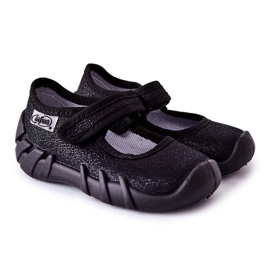 BEFADO S.A. Inblu Shiny 109P227 Black Ballerina Slippers BEFADO S.A. Inblu Shiny 109P227 Black Ballerina Slippers