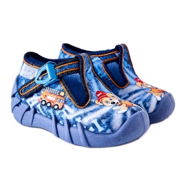 BEFADO S.A. Slippers Inblu Doggy I Guard 110P354 Blue