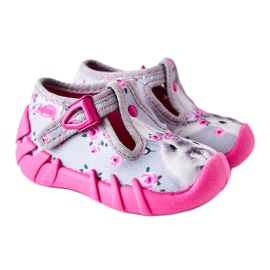 BEFADO S.A. Slippers Inblu Bunny 110P425 Gray-Pink