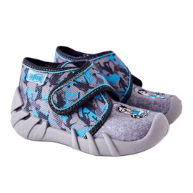 BEFADO S.A. Slippers Inblu 523P014 Gray-Blue