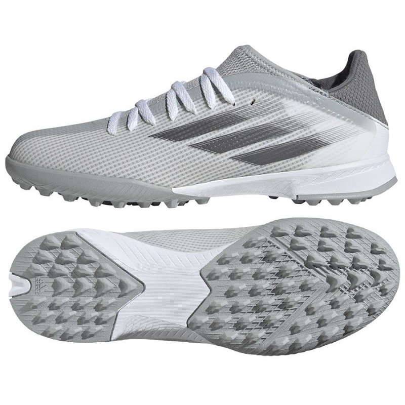 Adidas X Speedflow.3 Tf Jr FY3322 football boots grey shades of grey