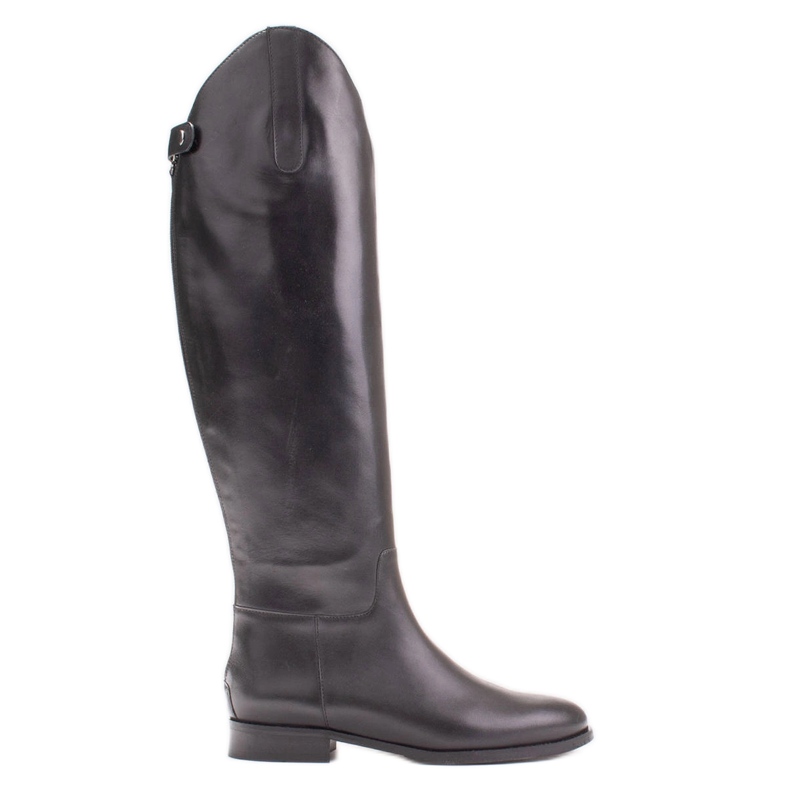 Marco Shoes Boots with zippers and elastic rubber black