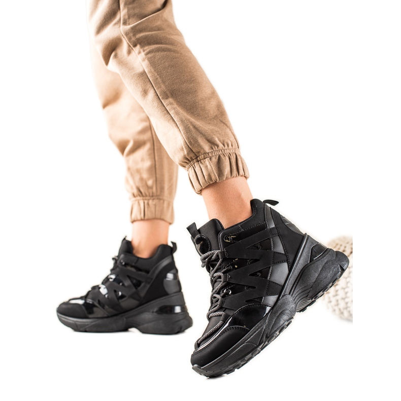 W. Potocki Comfortable black Potocki boots