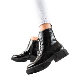 Lace-up boots from Sergio Leone black