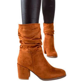 Evento Stylish high boots brown
