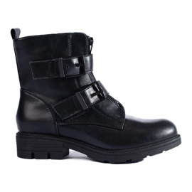Kayla top biker boots