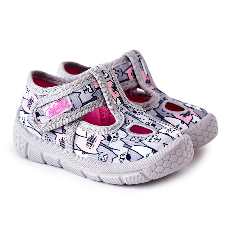 BEFADO S.A. Shoes Slippers Befado Cat 533P019 Gray