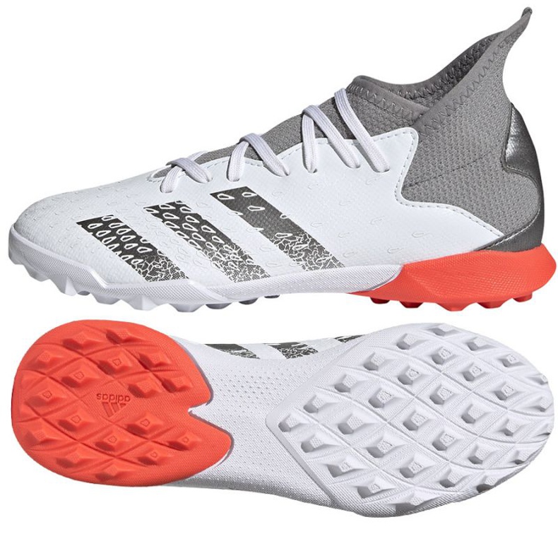 Adidas Predator Freak.3 Tf Jr FY6312 football boots white white