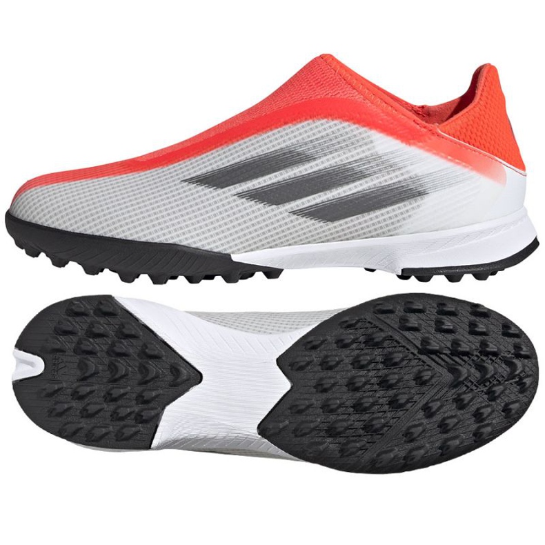 Adidas X Speedflow.3 Ll Tf Jr FY3254 football boots multicolored oranges and reds