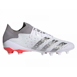 Adidas Predator Freak.1 Low Ag M GZ2806 football boots gray, white white