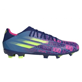 Adidas X Speedflow Messi.3 Fg M FY6888 football boots navy blue, purple, blue, multicolor blue