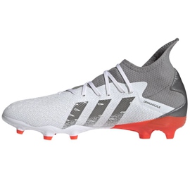 Adidas Predator Freak.3 Fg M FY6276 football boots gray, white white