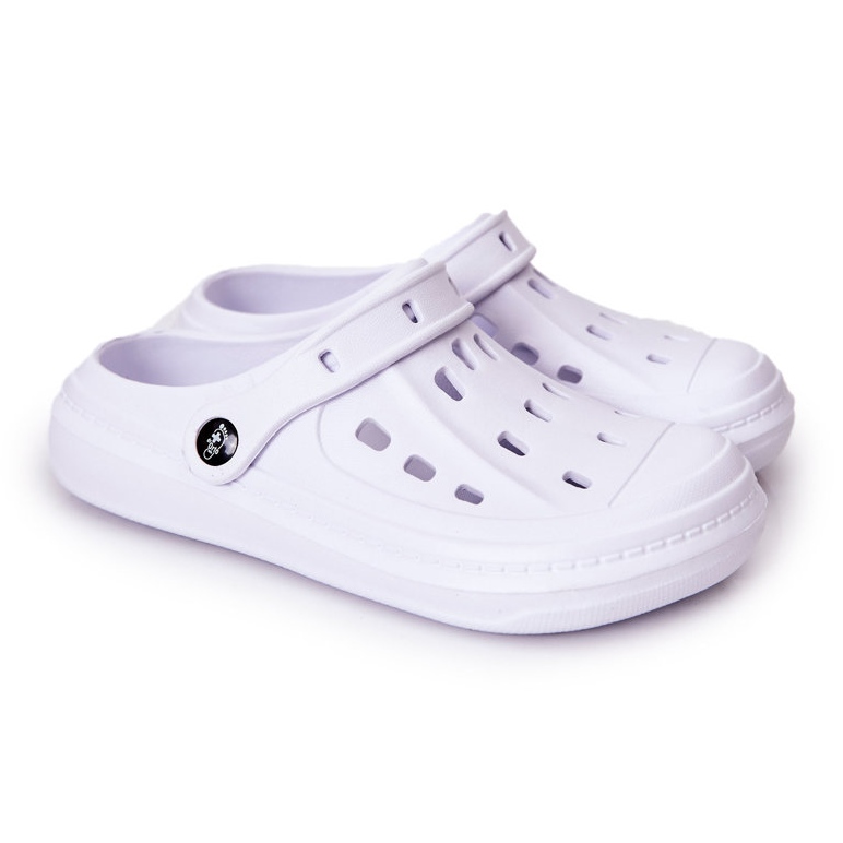 BEFADO S.A. Men's Slippers Kroks Befado 154M001 White