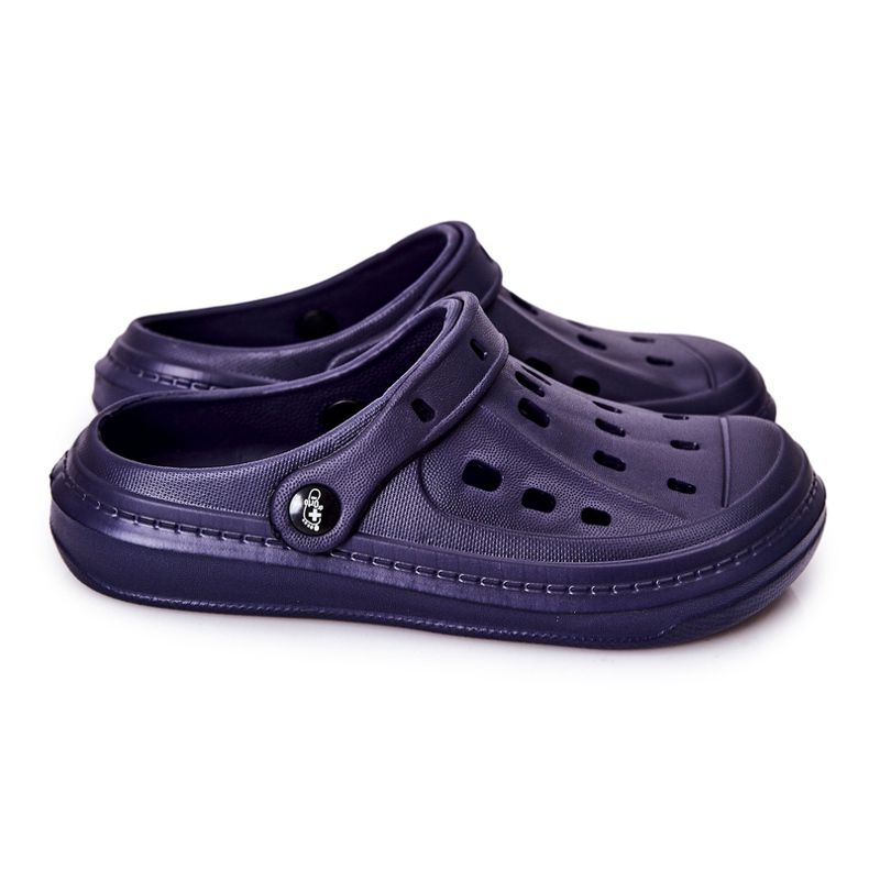 BEFADO S.A. Men's Slippers Kroks Befado 154M003 Navy Blue BEFADO S.A. Men's Slippers Kroks Befado 154M003 Navy Blue