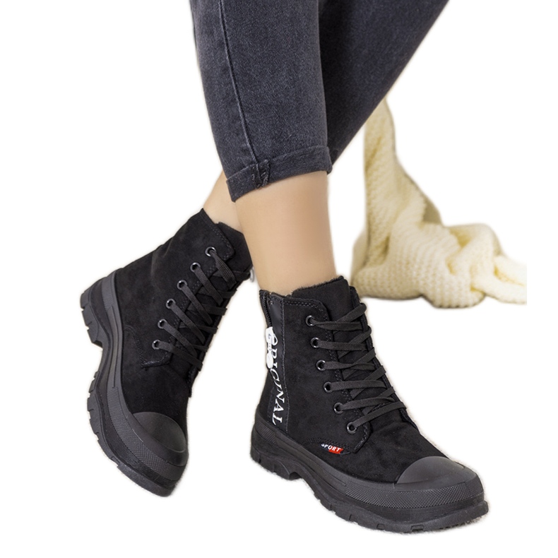Black Paladiunio insulated boots Goris for women