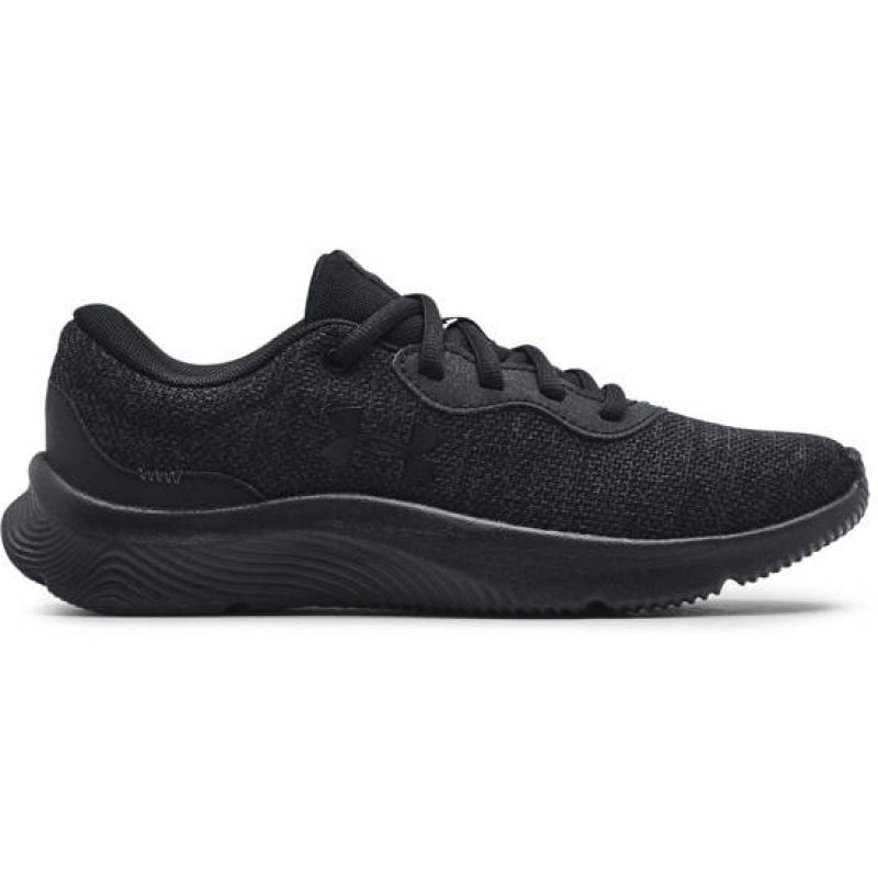 Under armor black sales shoes