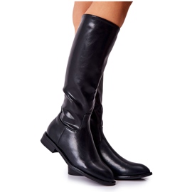 PG1 Leather Black Warm Boots Estil PG1 Leather Black Warm Boots Estil