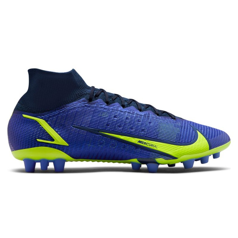 Nike Superfly 8 Elite Ag M CV0956-574 football boots blue blue Nike Superfly 8 Elite Ag M CV0956-574 football boots blue blue