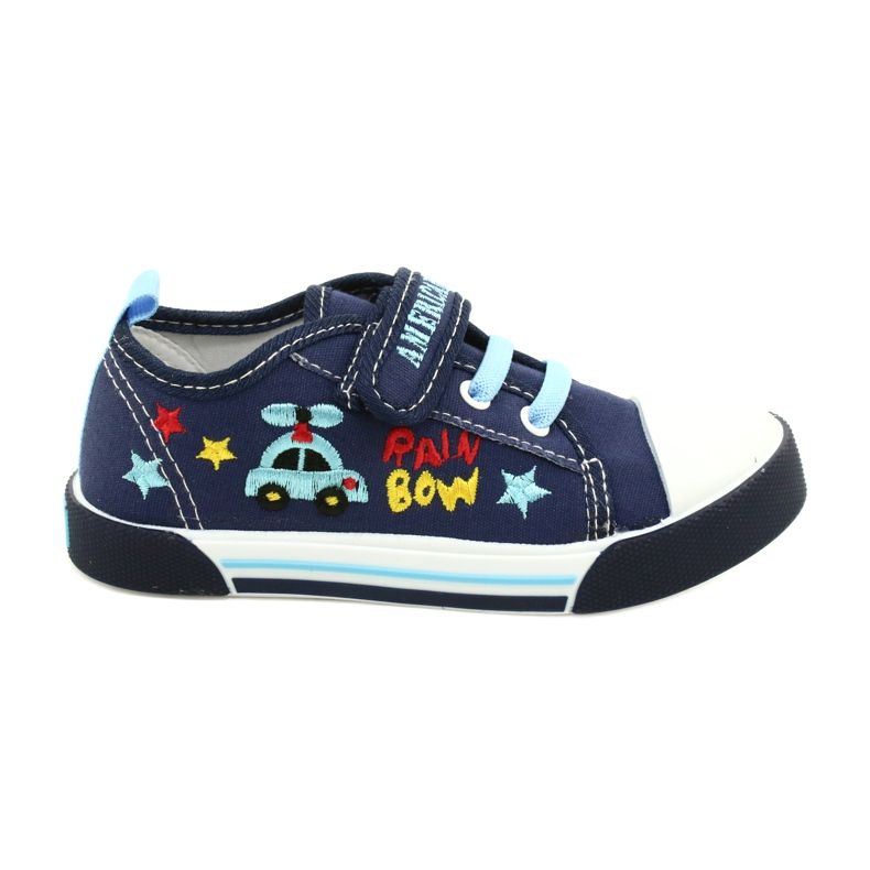 American Club Ten15 Navy Velcro sneakers navy blue