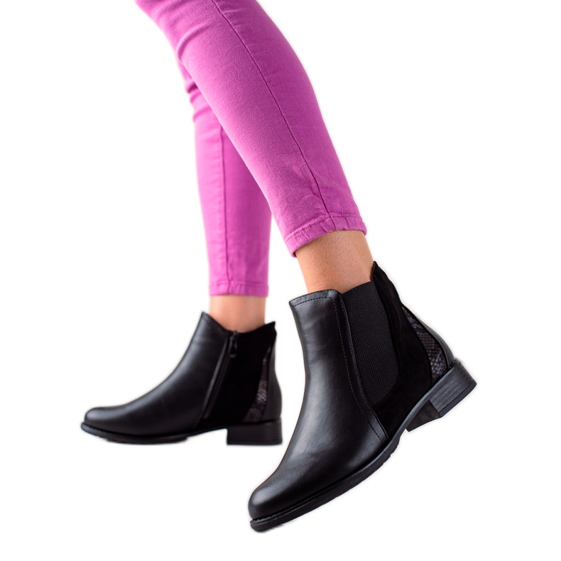Lucky Shoes Classic Black Boots
